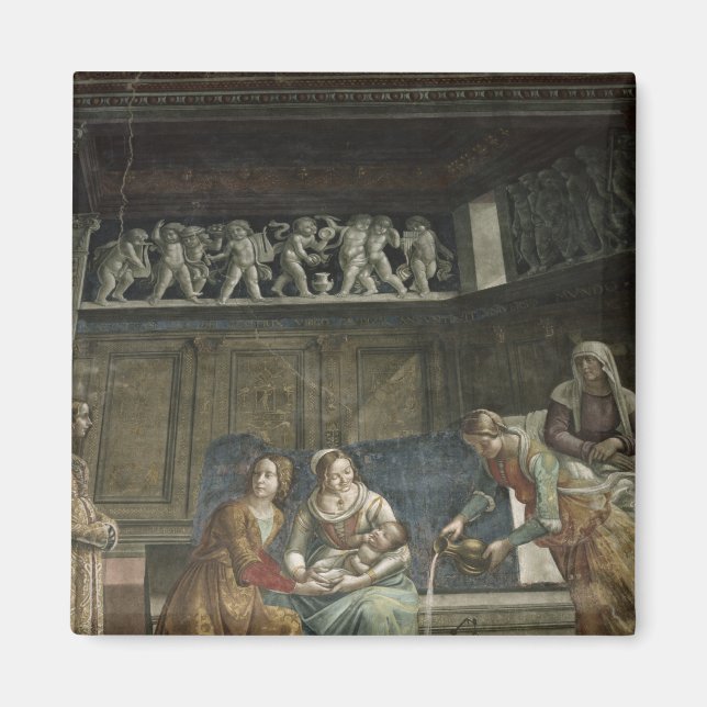 Íman O Nascimento da Virgem, 1485-90 (Frente)