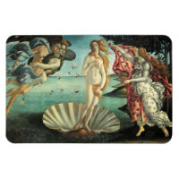 O Nascimento de Vênus Botticelli Flex Magnet