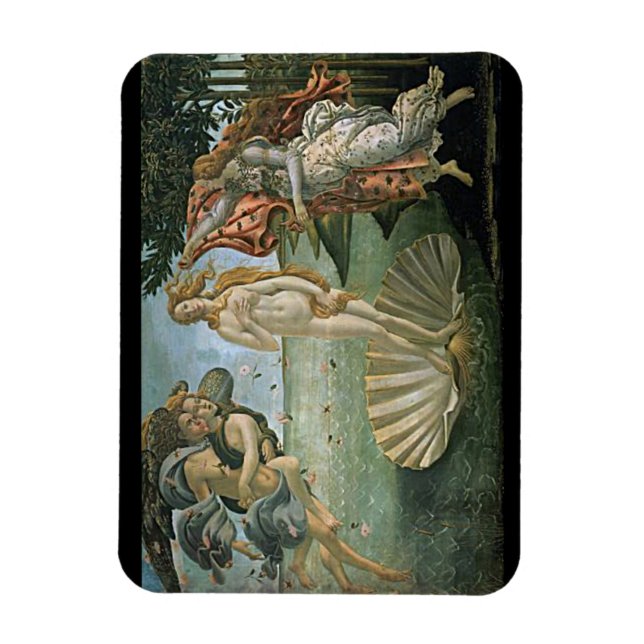 Íman O Nascimento de Vênus por Botticelli Ímã (Vertical)