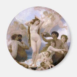 Íman O Nascimento de Vênus por William-Adolphe Bouguere