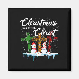 Íman O Natal Começa Com Presentes De Xmas De Cristo