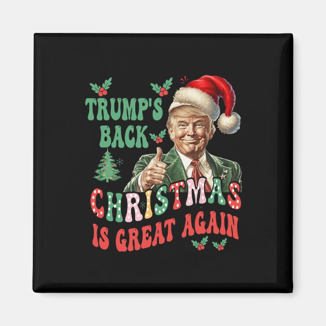 Íman O Natal de Trump é Excelente novamente Engraçado (Frente)