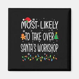 Íman O Natal Divertido Mais Provável Para Assumir O Tra