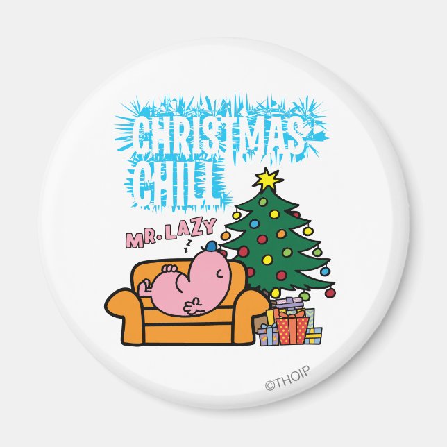 Íman O Natal do Sr. Lazy (Frente)