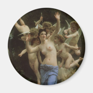 Íman O Ninho de Vespas de William Adolphe Bouguereau