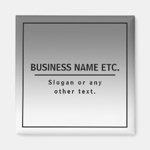 Íman O nome da sua empresa ou marca etc.