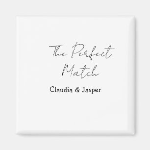 Íman O nome do casal perfeito simples casamento