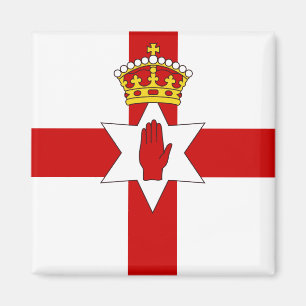 Íman O Norther Ireland Ulster embandeira