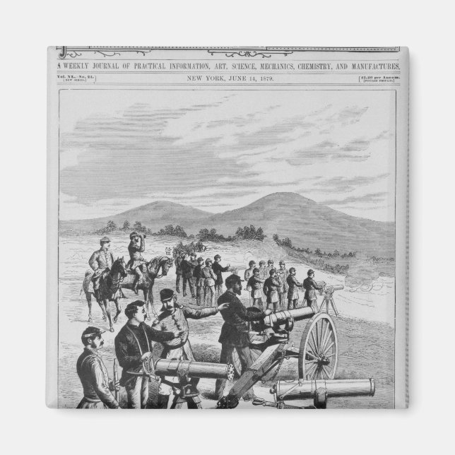 Íman O novo modelo Gatling Gun (Frente)