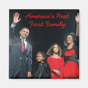 Íman O Obamas: Ímã seguinte da família de América 
