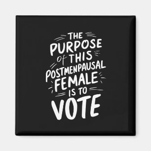 Íman O Objetivo Deste Posto Menopausal Harris Walz