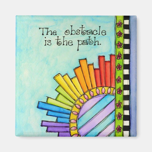 Íman O Obstáculo É O Caminho (Frente)