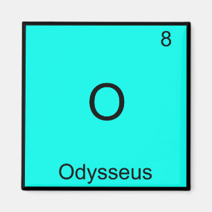 Íman O - Odysseus Camiseta Divertida Símbolo de Element