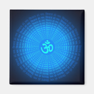 Íman O OM espiritual projeta