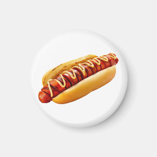 Íman O orgulho gay artístico do Hotdog do SlipperyJoe 
