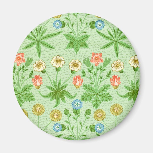 Íman O padrão de margarida, Wallpaper de William Morris (Frente)