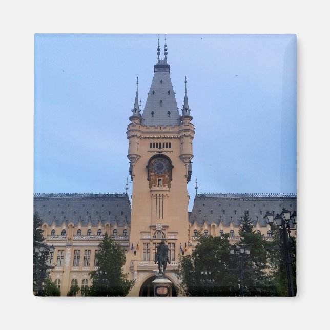 Íman O Palácio da Cultura em Iasi (Frente)