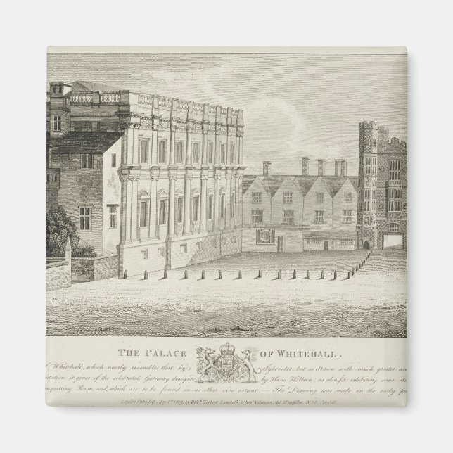Íman O Palácio de Whitehall, de um desenho na Pep (Frente)
