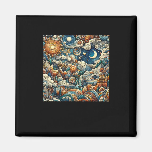 Íman O palácio do céu (Frente)