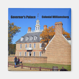 Íman O palácio do governador, Williamsburg colonial