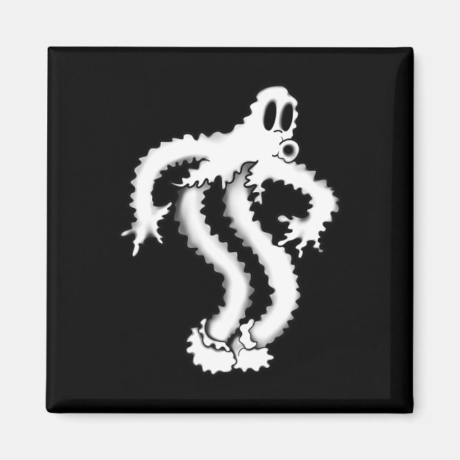 Íman O Palhaço Shaky Spooky Blackwork (Frente)