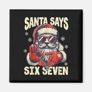 Íman O Papai Noel Diz Seis Sete 6 7 Gen Z Meme Natal Hu