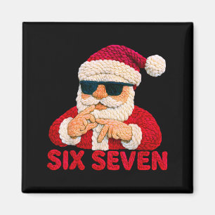 Íman O Papai Noel Diz Seis Sete - 6 7 Meme Latch Gancho
