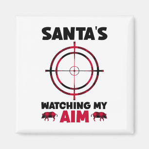Íman O Papai Noel Está Observando Minha Mira - Caça ao