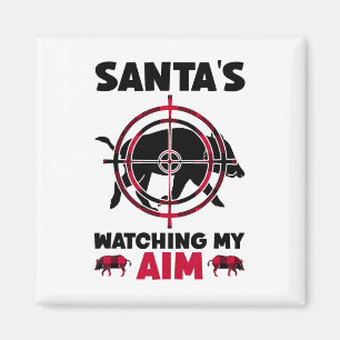 Íman O Papai Noel Está Observando Minha Mira - Caça ao
