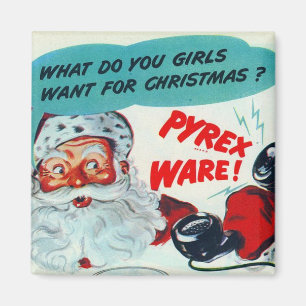 Íman O papai noel trar-lhe-á o ímã de Pyrex