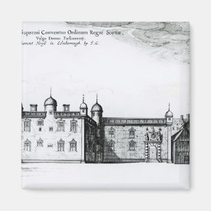 Íman O parlamento abriga em Edimburgo