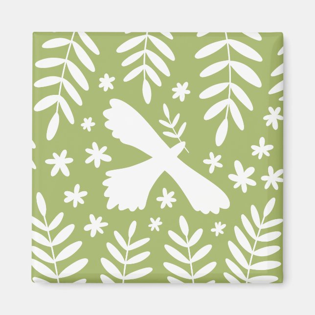 Íman O Pássaro Branco (Frente)