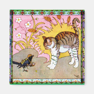 Íman O pássaro encontra o gato