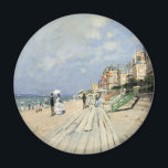Íman O passeio em Trouville por Claude Monet<br><div class="desc">O calçadão de Trouville (1870), de Claude Monet, é uma pintura impressionista de arte, que apresenta uma praia em um resort litorâneo na Normandia, França, em um belo dia ensolarado. Sobre o artista: Claude Monet (1840-1926) foi o fundador do movimento de pintura impressionista francês, com a maioria de suas pinturas...</div>