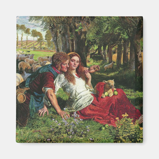 Íman O Pastor e seu Namorada (de Holman Hunt) (Frente)