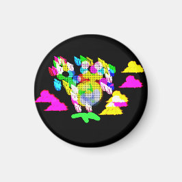 Íman O pavão brilha no escuro