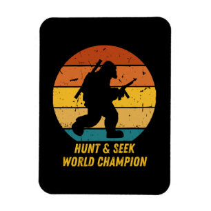 Íman O Pé Grande Não Quer Esconder-Se E Procurar Mais A