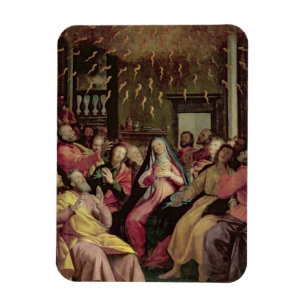 Íman O Pentecost, c.1598 (óleo no painel)