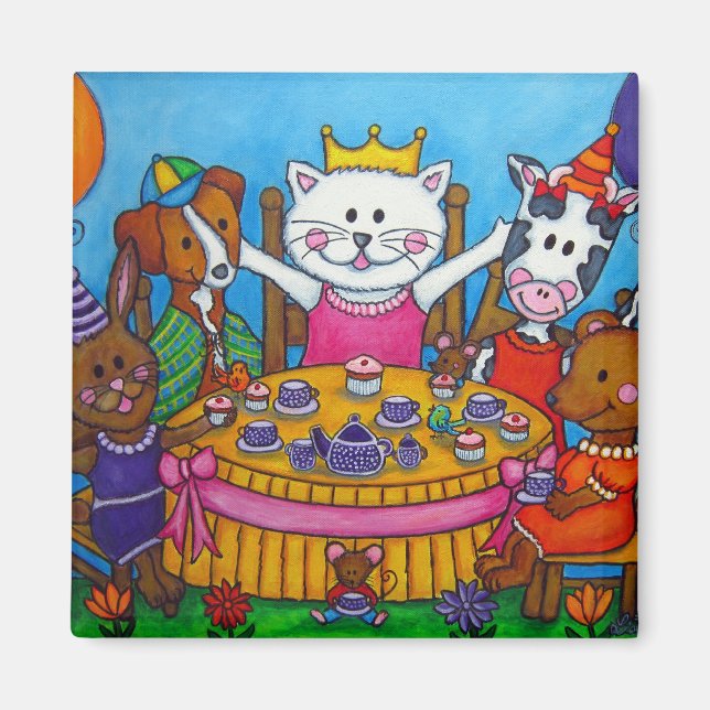 Íman O Pequeno Magneto do Tea Party (Frente)