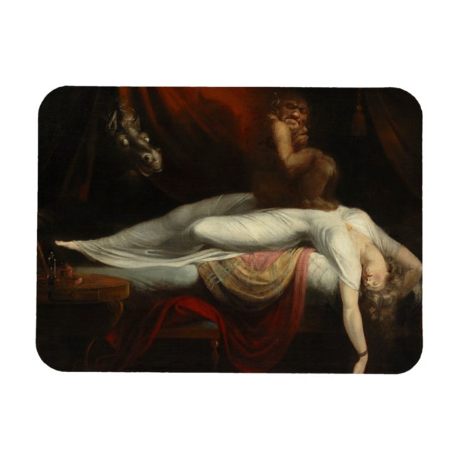 Íman O Pesadelo (de Henry Fuseli) (Horizontal)