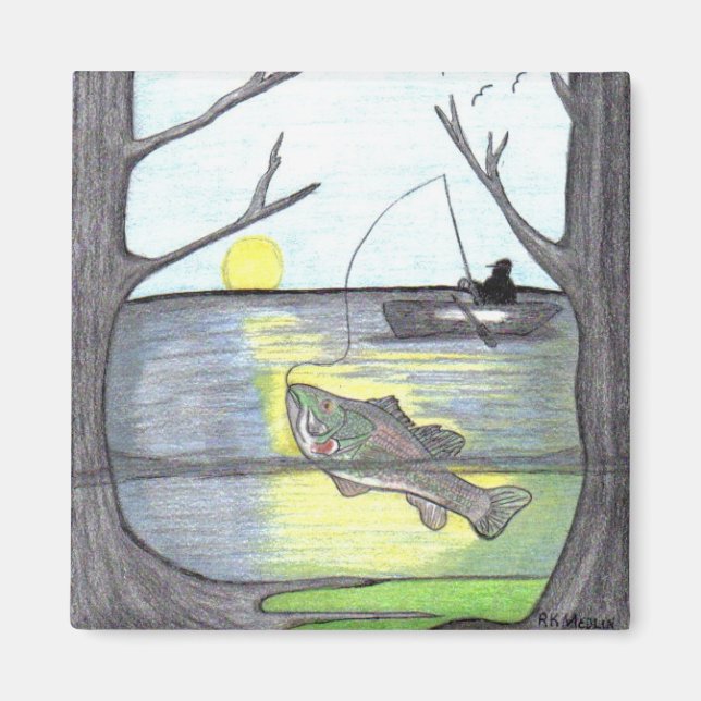Íman "O Pescador" (Frente)