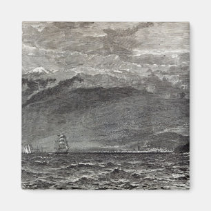 Íman O pico de Teneriffe, Sante Cruz