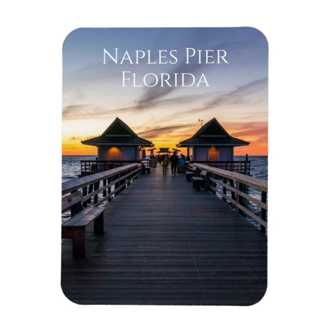 Íman O Pier de Naples na Flórida Novidade (Vertical)