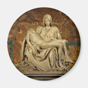 Íman O Pieta de Michelangelo na basílica de St Peter