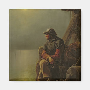 Íman O piloto mantem o relógio, 1851