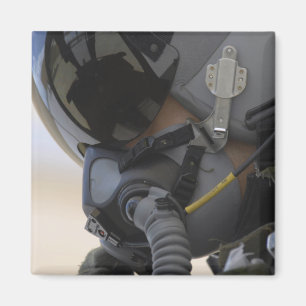 Íman O piloto senta-se em seu A-10 raio II