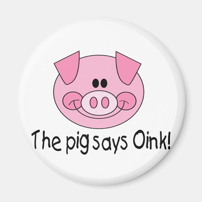 Íman O Porco Diz Oink (Frente)