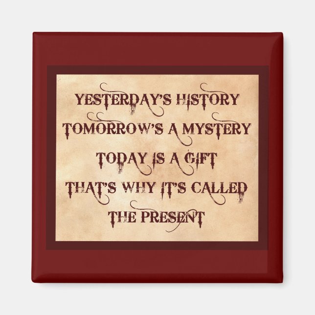 Íman O presente (Frente)