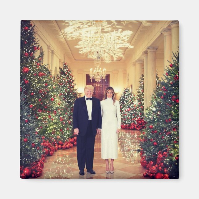 Íman O Presidente dos EUA, White House Natal (Frente)