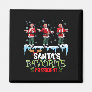 Íman O Presidente Favorito do Papai Noel Dança do Papai